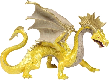 Goldener Drache (Golden Dragon) Safari Mythologie Mythical Realms Figur